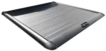 LAINGJINGMEI Zusammenklappbare Ladeflächenabdeckung for Pick-Up-Trucks, kompatibel mit Dodge Ram 1500 Double Cab