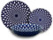 Leonardo Luxury Home Design Piatti Porcellana Set 12 Pezzi per 4 Persone Reactive Fish Servizio Elegante e Raffinato Pesci Mare Adatto a Lavastoviglie Forno e Microonde (12 Pezzi)