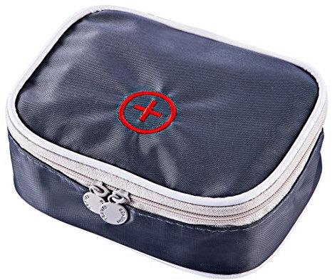 LoKauf 13 * 10 * 4cm Tragbar Wasserdicht Medizintasche Sanitätstasche Reiseapotheke Tasche Erste Hilfe Set