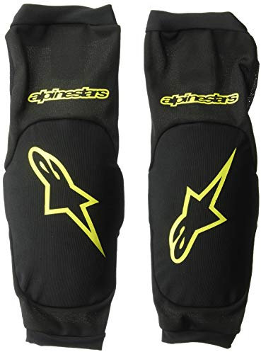 Alpinestars Paragon Plus Protège-coude Armure de Cou, Noir Acide, Jaune, S Homme