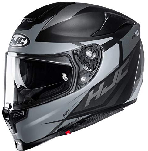 Motorradhelm HJC RPHA 70 SAMPRA MC5SF, Schwarz/Grau, S