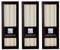 Stearin Stabkerzen, Elfenbein, 25 cm x 2,2 cm, 12er Set, Leuchterkerzen/Bio - Kerzen