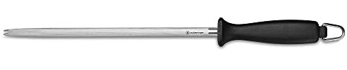 WÜSTHOF Wetzstahl sharpening steel, 26 cm, Schwarz / Silber
