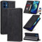 Jasonyu Case for iPhone 12/ for iPhone 12 Pro Leather Wallet Flip Cover with Card Holder,Kickstand, Magnetic Closure,TPU Shockproof Phone Case Compatible with iPhone 12/12 Pro (Black)