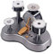 Vaguelly Zubehör Für Mikrofone Mini Electronic Finger Drum Set Neuartiges Desktop- Drum- Kit mit Ger?uschen Und Lichtern Finger- Touch- Drum für Desktop- Zubeh?r Und Party- Gef?lligkeiten