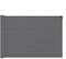 PRIVATE GARDEN Brise Vue Jardin 1m x 10m - Brise-Vue Occultant avec Tissage Renforcé de 150 GR/m2 - Brise Vent Occultant pour Jardin, Terrasse, Balcon - Gris