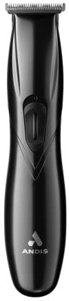 Andis 33790 Slimline Pro Tondeuse cheveux et barbe avec/sans fil, lame en T Zero Gapped avec batterie lithium-ion, toilettage des oreilles et du corps – Noir