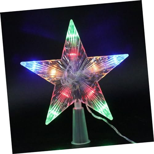 OKUMEYR Christmas Tree Stars That Light up Large Led Star Shaped Lights Battery Operated Decorative for Parties