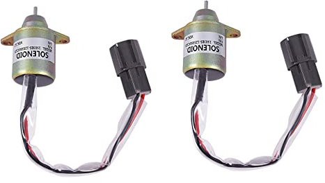 Wlauqueta 2 x 12 V Elektroventil 1503ES-12S5SUC12S 119233-77932 ist geeignet für Yangma