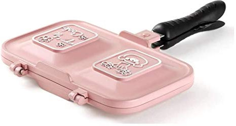 WBDHEHHD Poêle à frire Double face, Stard pour la cuisson, poêle à rabat antiadhésive, crêpière, poêle à omelette, utilisation générale pour l'induction au gaz