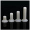50 viti a testa piatta in nylon M3/M4/M5/M6/M8,6-40 mm, bullone a croce a testa svasata, vite a macchina in plastica bianca, vite in plastica isolata(40mm,M8 (50Pcs))