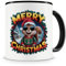 Samunshi® Weihnachten Tasse mit Spruch Merry Christmas Eichhörnchen Geschenk für alle Eichhörnchen Fans Kaffeetasse Tier Weihnachts Tassen zum Geburtstag Weihnachten 300ml schwarz