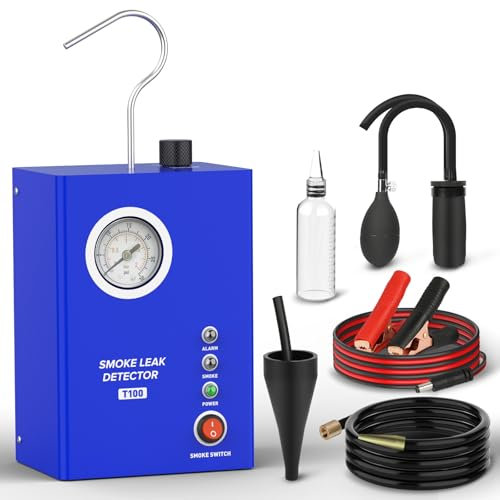 Automobiler Rauchmaschine-Durchlass-Detektor mit eingebauter Luftpumpe, Rauch-Durchlass-Detektor für Rohrsysteme, Kraftstoff-Durchfluss, 12-Volt-EVAP-Vakuum-Diagnose-Prüfgerät für alle Autos.