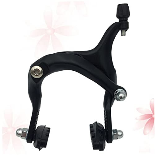 KOMBIUDA Bike Brake Clamp Long Arm 61-79mm Aluminum Alloy c Clamp Brake Clip for Rear Bikes Black