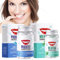 2 Flasche Zahnputztabletten Zahnpasta Tabletten Zahntabletten Feste Zahnpasta Toothpaste Tablets Saubere Zähne Und Frischer Atem Minze Und Probiotische Aromen Etwa 30pcs/Flasche (Insgesamt 60pcs)