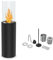 YRHome Bioethanol Kamin Standkamin Bio-Ethanol Stand-Kamin Freistehender Bioethanolkamin Terrassenkamin Für Out & Indoor Rund 80x23cm Verstellbarer Flamme Mit V-förmiger Klemmhaken