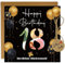 JOYEASE Geschenk 18. Geburtstag Junge Madchen, Lustige Geldgeschenk 18. Geburtstag Junge, Ideen Geburtstagskarte 18 mit Umschlägen