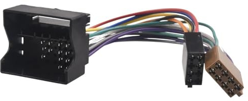 ZDPVK radio wiring harness Car Radio ISO Adapter Switch Cable Quadlock Adapter, for Vw, for for TOUAREG Transporter Multivan T5