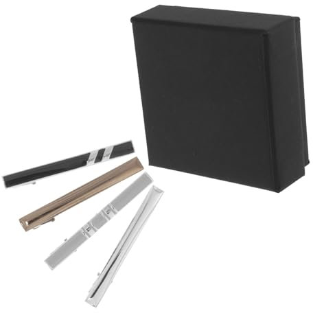 OATIPHO 4pièces Lot De Pinces à Cravate Cuivre Décoration De Cravate Professionnelle Accessoire Pour Homme