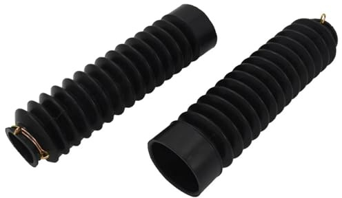 TILIEINE Fork Protectors Qingqi Ranger Retro Motorcycle GN125 Shock Absorber Front Fork Dust Cover Protective Cover Rubber Cover Fork Guards