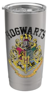 Harry Potter Hogwarts Crest Stainless Steel Insulated Tumbler