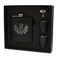 Art Pewter Piper Clan Crest Flachmann-Box, 170 ml, Schwarz