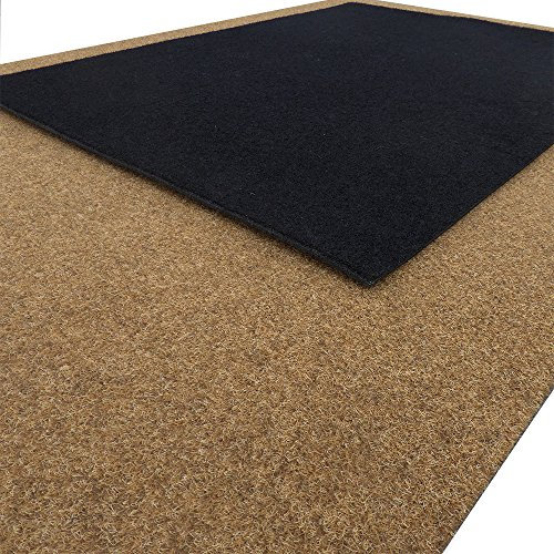 Kunstkokosmatte nach Maß | Aussenmatte Kunstkokos auf Maß | Kunstkokosmatte Zuschnitt | 60-100 cm Breite, 80-320 cm Länge | ab 71,42 € | gewählt: 60-70 cm breit, 80-120 cm lang, schwarz