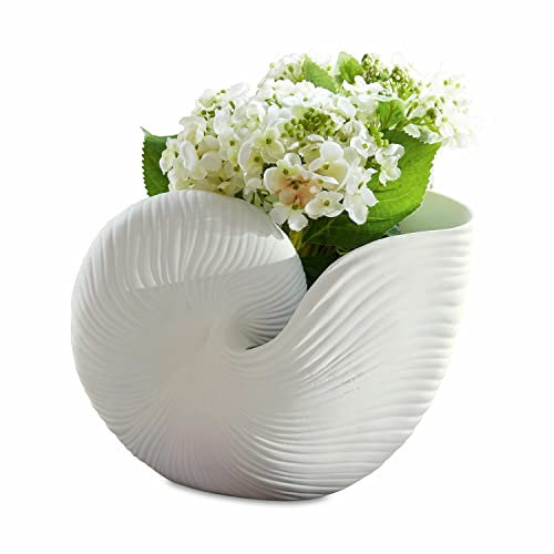 Loberon Cache-Pot Manteur, Blanc