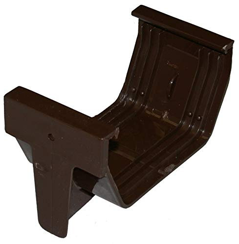 Contemporary Brown Vinyl Gutter Joiner