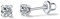 LUCKMORA Ohrstecker Schraubverschluss 925 Sterling Silber Zirkonia Knorpel Tragus Ohrringe für Damen Herren Mädchen 4mm Runde CZ (S-4mm white)