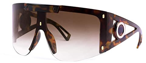 FEISEDY Sport Sonnenbrille Damen Groß Wraparound Brille UV400 Schutz Fahrradbrille für Radfahren Biking Laufen Basketball Tennis Outdooraktivitäten B4027