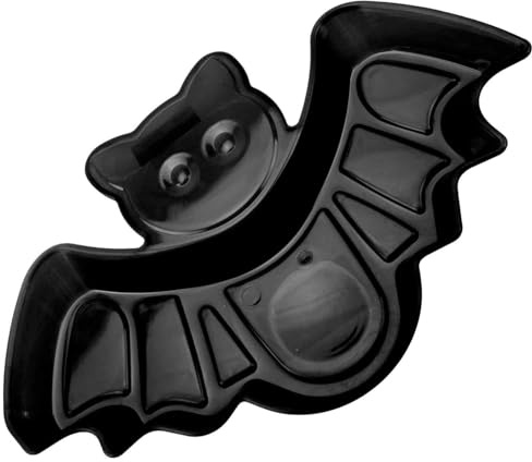 VFM - Black 30cm Bat Bowl Scary Halloween Party - Haunted House