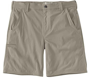 Carhartt Herren Force Relaxed Fit Leightweight Ripstop Work Short, Farbe: Greige, 33