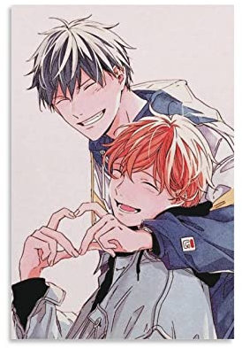 Yaoi Anime Ship (2) Poster Yaoi Anime Ship (2) Leinwandkunst Poster Bild Modern Office Familie Schlafzimmer Dekorative Poster Geschenk Wanddekoration Gemälde Poster 30 x 45 cm