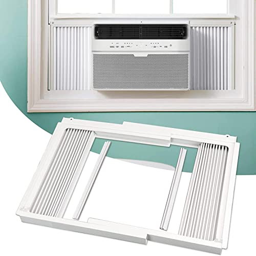 Youding Paneles Aire Acondicionado Ventana, Panel Lateral CA Aislamiento Ajustable para reemplazo Aire Acondicionado Ventana 12,000 BTU, Kit Panel Lateral Aire acondiciona