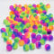 50 Stück Bunt Gummiball, 25mm Flummies für Kinder, Bunt Flummi Set, Flummis Groß, Farbe Gemischt Flummi Füllung Mitgebsel Kindergeburtstag