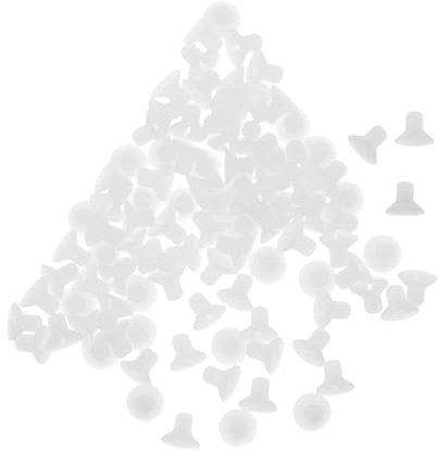 Gadpiparty 100pièces Vis à Tête Fraisée Nylon Pour Plaques Électriques Kit De Vis Plastique Pour Applications Variées De Fixation Avec Tête