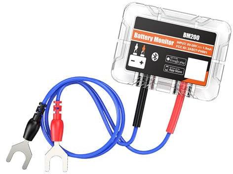 YAOGUI 12-V Autobatterie Tester Tragbarer Fahrzeugbatterie Analysator Kfz Batterieprüfgerät Für Gesundheitsprüfung Und Leistung