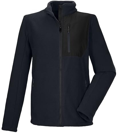 Killtec Herren Kow 105 Mn Flc Jckt Sherpa Fleecejacke mit Stehkragen