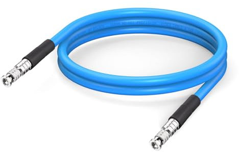Superbat 3G/6G Micro HD-BNC SDI Kabel 1m HD-BNC Stecker auf Stecker SDI Video Kabel (Belden 1694A,75ohm) unterstützt HDTV,SDI Komponenten, Composite,MADI, WORD CLOCK, SYNC, etc