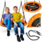 Neo-Sport Schaukel Nestschaukel Outdoor Kinderschaukel 105 cm Tragkraft bis 150 kg Swingo Orange