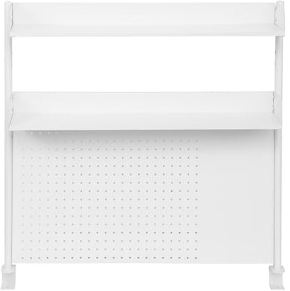 Desk Pegboard, Peg Board for Desk, Adjustable Desktop Bookshelf Rack, Privacy Panel, Clamp on Desk Shelf Attachments for Home, Office, Study, Bedroom