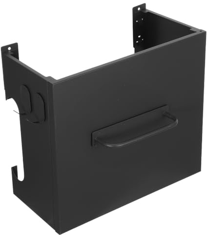 Happyyami Water Heater Protective Cover for Tankless Heater and Wallhung Boiler, Carbon Steel Material with Pipe Concealment and Device Protection, Wall Mounted Front, Suitable
