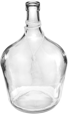 Atmosphera - Vase Dame Jeanne Poesie - Verre - H25 cm - Transparent