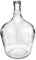 Atmosphera - Vase Dame Jeanne Poesie - Verre - H25 cm - Transparent