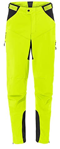 VAUDE Herren Mens Qimsa Softshell Pants Ii Hose, Neon Yellow, M EU