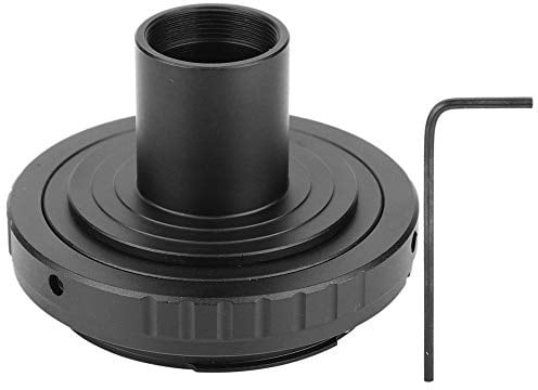 Goshyda Mikroskop-Okular-Adapter, Metall-Adapterring 23,2 Mm T-Mount-Mikroskop-Okular, für Mounts SLR-Kamera