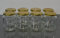 Einweckgläser 720 ml mit Deckel Gold Einmachglas Weck Einmachgläser Vorratsgläser (16 Stk.)