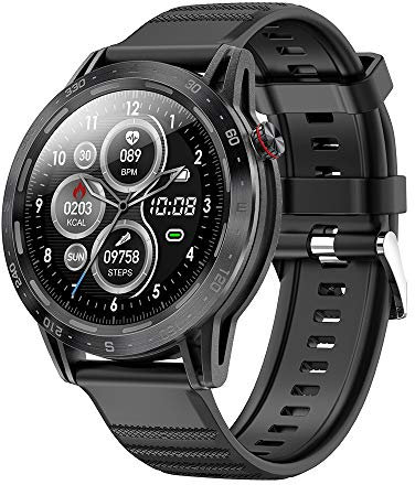 Colmi SKY7 Pro Negro Smart Watch, Reloj Inteligente, Resistente al Agua IP67, Monitor de Salud, 20 días de duración de la batería,