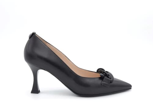 Nero Giardini I205584DE Décolleté Donna in Pelle - Nero 36 EU